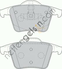 FERODO FDB1632 ARKA FREN BALATASI VOLVO XC 90 T6 2,5T-D5 06.02-->  VOLVO BİNEK FREN BALATASI