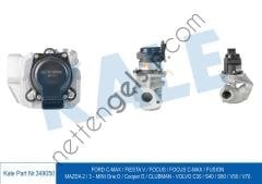 KALE 349050 EGR VALFI FIESTA V VI 03>11 C MAX FOCUS II 04>11 FUSION 03>12 1,6TDCI C4 C5 XSARA 206 207 307 308 3008 5008 VOLVO V70 III S80 II 10>  FORD BİNEK EGR VALFİ