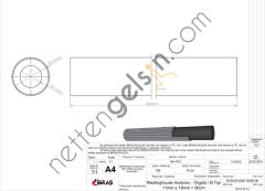 IBRAS 14014 WESTINGHOUSE HORTUMU ORGULU DKS (11X17MM=80CM)  TOFAŞ BİNEK