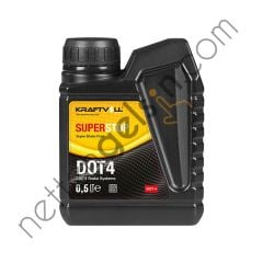 KRAFTVOLL 17024002 FREN HIDROLIGI SUPERSTOP DOT4 500ML.-KRAFTVOLL  YAĞ & ANTİFİRİZ BİNEK ! FREN HIDROLIK YAGI