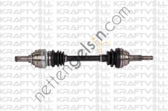 KRAFTVOLL 01010097 AKS ON SOL ASTRA G X14XE Z14XEP X16XEL Z16XE Z16XEP Y17DT  OPEL BİNEK AKS MİLİ