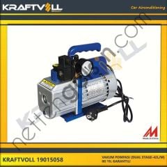 KRAFTVOLL 19015058 VAKUM POMPASI (DUAL STAGE-42L/M) IKI YIL GARANTILI  GENEL BİNEK KLIMA SISTEM ÜRÜNLERI