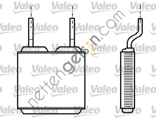 VALEO 812149 KALORIFER RADYATORU CORSA B COMBO B TIGRA A  OPEL BİNEK KALORİFER RADYATÖRÜ