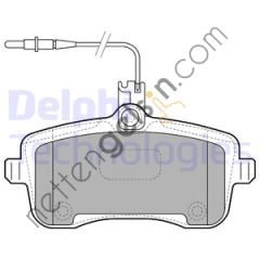 DELPHI LP1890 ON FREN BALATASI P407 1,6HDI 110 FAP,1,8 2,0 2,0 HDI 135 FAP 04>FISLI  PEUGEOT-CITROEN BİNEK FREN BALATASI