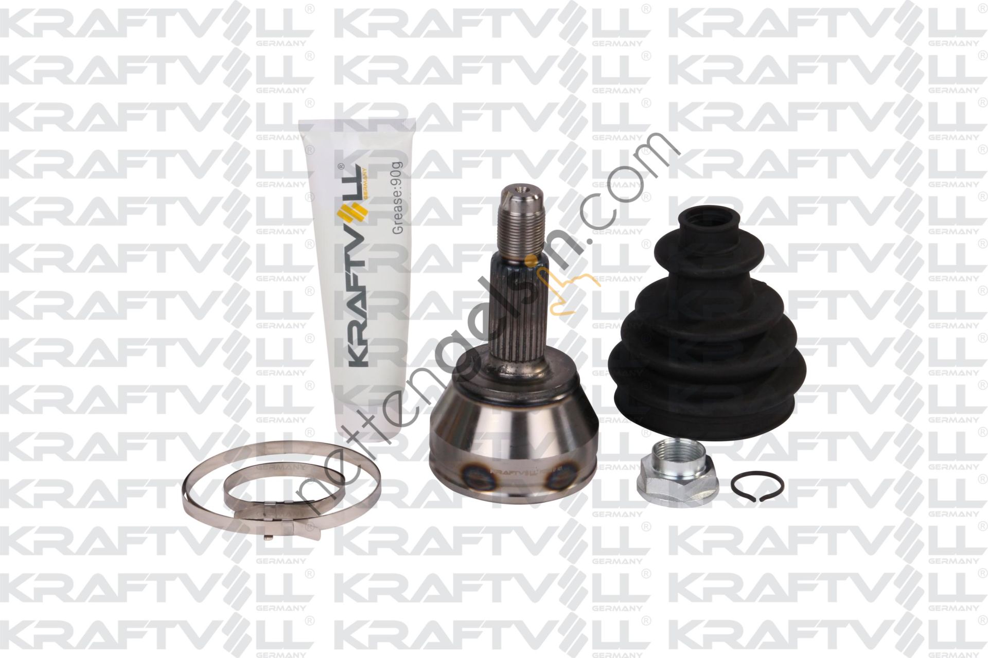 KRAFTVOLL 01020060 AKS KAFA TAMIR TAKIMI DIS FIESTA 1.25 1.4 1.8D 95>02 MAZDA III 121 1.25 1.8D 96>03 DIS FREZE 25. TEK  FORD BİNEK AKS KAFASI