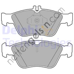 DELPHI LP1588 FREN BALATASI ON W202 95>00 S202 97>01 C208 97>00 W210 95>00 S210 99>03 C140 92>99 R170 00>04  MERCEDES BİNEK FREN BALATASI