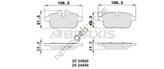 BRAXIS AA0369 ARKA FREN BALATASI BMW E89 Z4  BMW BİNEK FREN BALATASI