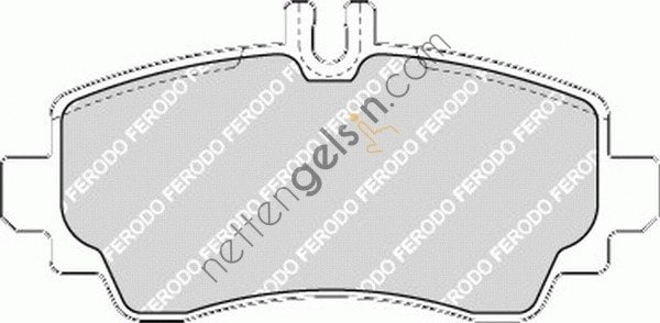 FERODO FDB1357 FREN BALATASI ON A-CLASS W168 99>04  MERCEDES BİNEK FREN BALATASI