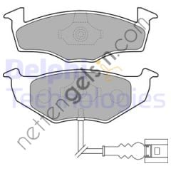 DELPHI LP1709 ON FREN BALATASI FABIA (6Y2) 1,0,1,2,1,4,1,4 16V,1,4TDI,1,9 SDI,1,9TDI,2,0 00-> POLO (9N) 1,2,1,4 16  VW-AUDI-SEAT-SKODA BİNEK FREN BALATASI