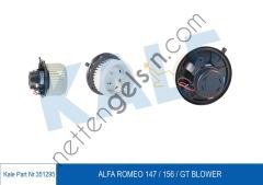 KALE 351295 KALORIFER MOTORU ALFA ROMEO 147 / 156 / GT 12V 00> 10  ALFA ROMEO BİNEK KALORİFER MOTORU