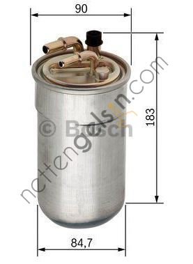 BOSCH 0450906503 YAKIT FILTRESI KOMPLE B13DTC B13DTE Z13DTJ A13DTC CORSA D CORSA E  OPEL BİNEK YAKIT FİLTRESİ