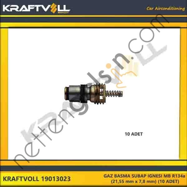 KRAFTVOLL 19013023 GAZ BASMA SUBAP IGNESI MB R134a - (21,55 mm x 7,8 mm) (10 ADET)  GENEL BİNEK KLIMA SISTEM ÜRÜNLERI