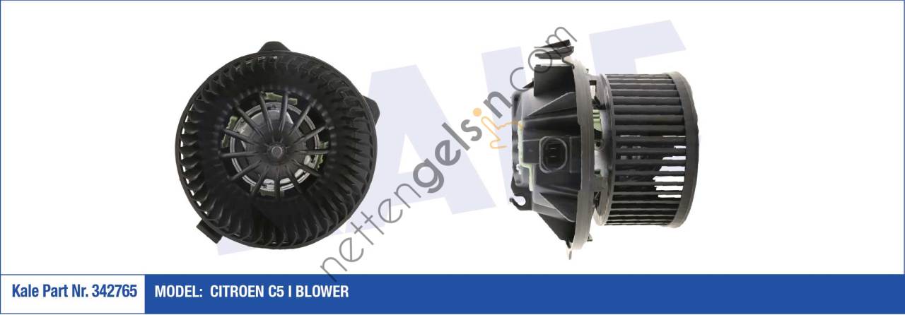 KALE 342765 KALORIFER MOTORU C5 I 12V OTOMATIK KLIMALI  PEUGEOT-CITROEN BİNEK KALORİFER MOTORU