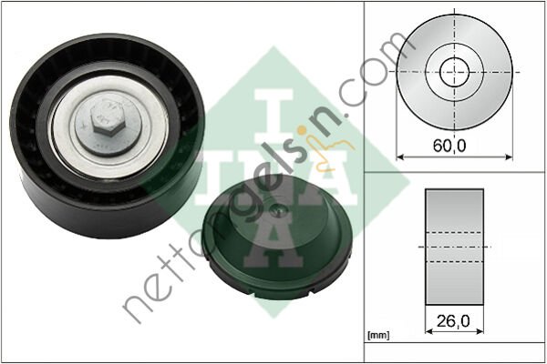 INA 532082410 GERGİ BİLYASI V KAYIŞI FREELANDER 2 EVOQ 2.0 Si LR028879 LAND ROVER