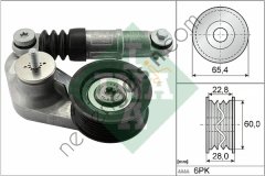 INA 534059510 V KAYIS GERGI KUTUGU LAND ROVER DISCOVERY SPORT FREELANDER RANGE EVOQUE 2.0  LAND ROVER BİNEK ALTERNATÖR GERGİ RULMANI