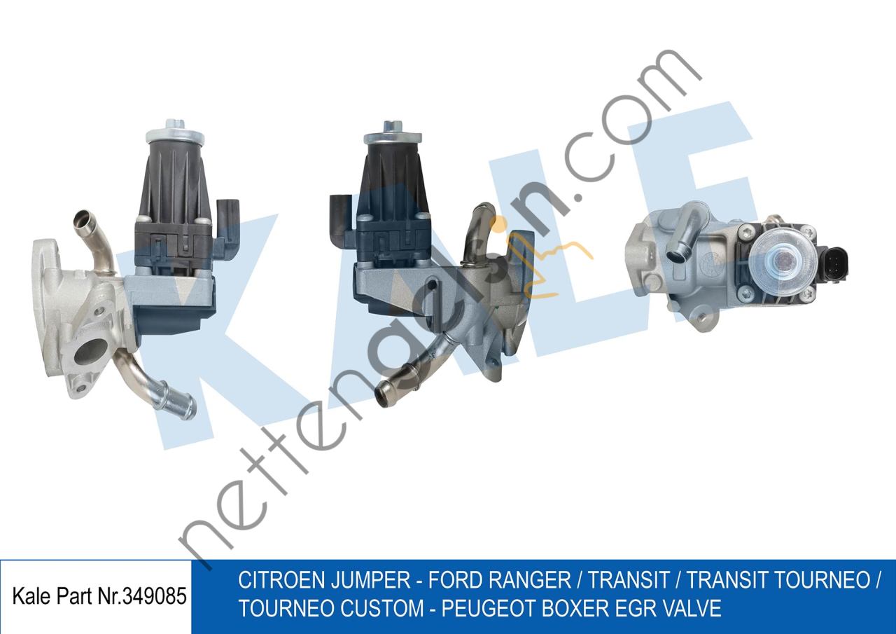 KALE 349085 EGR VANASI TRANSIT V347 11>14 V363 V362 14> CUSTOM 12> 2.2TDCI 155PS RANGER 12> MAZDA BT-50 BOXER III JUMPER  FORD BİNEK EGR VALFİ