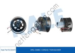 KALE 343475 KALORIFER MOTORU OPEL COMBO / CORSA B / TIGRA 12V  OPEL BİNEK KALORİFER MOTORU