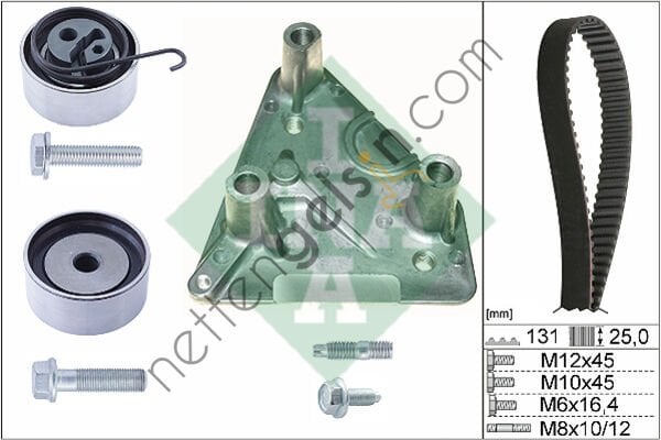 INA 530049210 ALTERNATOR V KAYISI GERGISI X14XE X16XEL ASTRA F CORSA B  OPEL BİNEK ALTERNATÖR GERGİ RULMANI