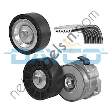 DAYCO KPV070 ALTERNATOR + KLIMA KAYIS RULMAN KITI DUCATO 2,3JTD 2,3D MULTIJET  FIAT BİNEK V KAYIS GERGI SETI