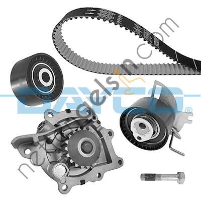 DAYCO KTBWP9950 TRIGER EKSANTRIK GERGI SETI DEVIRDAIMLI 307 308 407 508 607 - 807-RCZ 3008 EXPERT III -C4 II-CD PICA  PEUGEOT-CITROEN BİNEK TRİGER SETİ