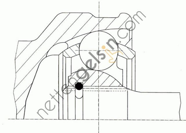 GKN 304956 AKS MİL KAFASI VW DIŞ A4,A5,Q5 QUATTRO 2008- 8K0498099B VW