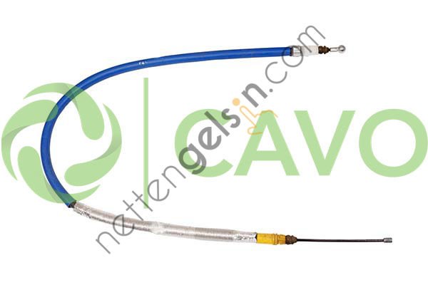 CAVO IT6002 701 EL FREN TELI ARKA SAG P5008 BOY: 970 / 784MM 09>  PEUGEOT-CITROEN BİNEK EL FREN HALATI