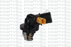 KRAFTVOLL 08100077 TERMOSTAT MUSURLU 206+T3E PLUS 1007 207 BIPPER NEMO C2 C3 C3 II C3 PLURIEL C3 III FIORINO TU3A TU3  PEUGEOT-CITROEN BİNEK TERMOSTAT