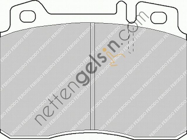 FERODO FDB1037 FREN BALATASI ON E-CLASS W124 93>95 S124 93>96 C124 93>97 A124 94>98  MERCEDES BİNEK FREN BALATASI