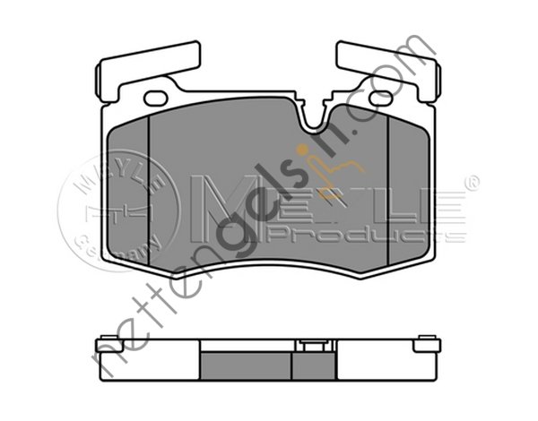 MEYLE 025 244 7814 FREN BALATASI MINI COOPER ÖN R 53/55/56/57 J.C.W 34116784726 MINI