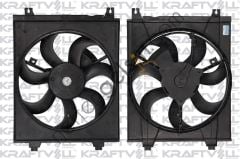 KRAFTVOLL 08120053 KLIMA FAN MOTORU KOMPLE CERATO 05  KIA BİNEK FAN DAVLUMBAZI