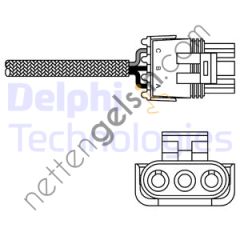 DELPHI ES10990-12B1 LAMBDA SENSORU R19-R25-R21 NEVADA-CLIO I-ESPACE II-EXPRESS-ASCONA C-ASTRA F-FRONTERA A-OMEGA  OPEL BİNEK OKSİJEN SENSÖRÜ