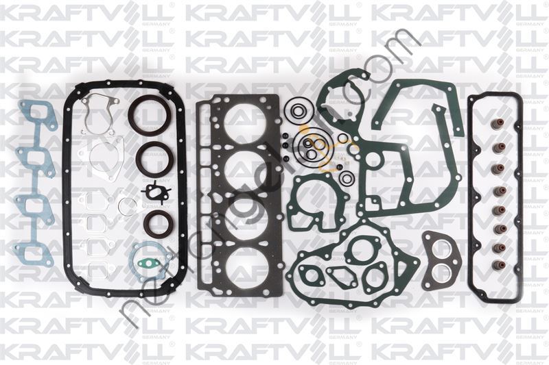 KRAFTVOLL 12010013 MOTOR TAKIM CONTA (GACU KECELI+SUBAP LASTIKLI) S,K,C DAHIL TRANSIT T12 T15 2,5TD 91>01  FORD BİNEK MOTOR FULL TAKIM CONTA