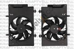 KRAFTVOLL 08120068 FAN MOTORU (+AC) FIESTA VI 08>15 B MAX 12 /> 1,4TDCI / 1,5TDCI / 1,6TDCI KLIMALI  FORD BİNEK FAN MOTORU