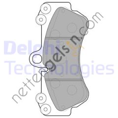 DELPHI LP2057 ON FREN BALATASI (17 INC) TOUAREG 10 / 02> CAYENNE 02> Q7 06>  VW-AUDI-SEAT-SKODA BİNEK FREN BALATASI