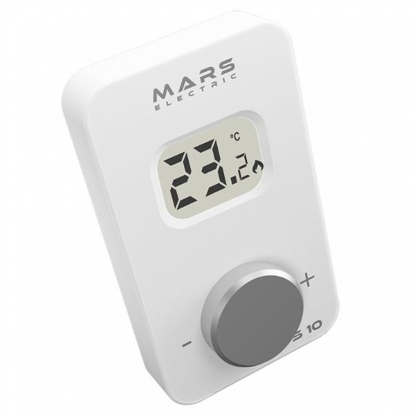 Mars S10 Kablosuz On/Off Dijital Oda Termostatı Beyaz