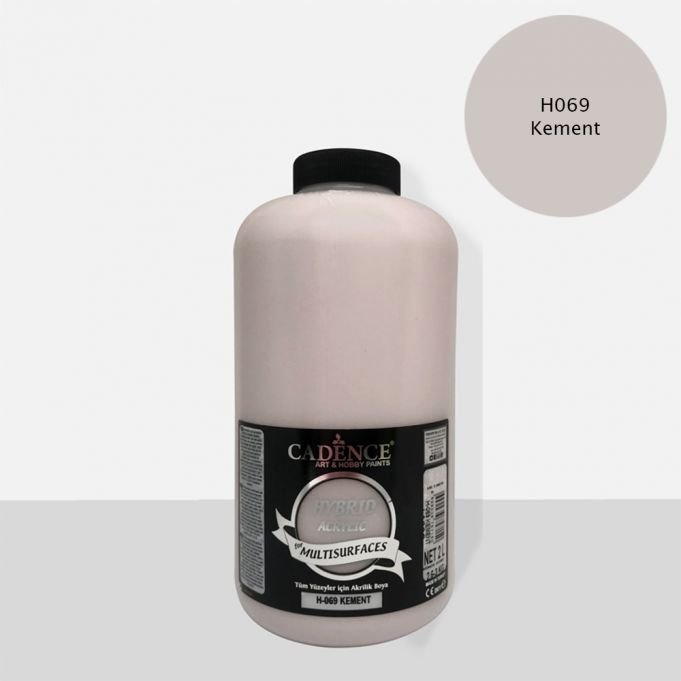 H-069 Kement Hybrid Akrilik Multisurfaces 2000 ml