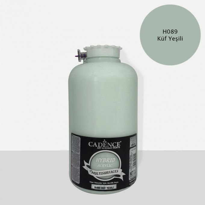 H-089 Küf Yeşili Hybrid Akrilik Multisurfaces 2000 ml