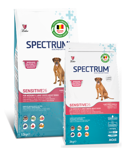 SPECTRUM KÖPEK MAM  SENSİTİVE-26...12 KG