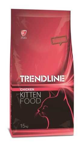 TRENDLİNE KEDİ MAM YAVRU-TAVUK 15 KG...(288) M