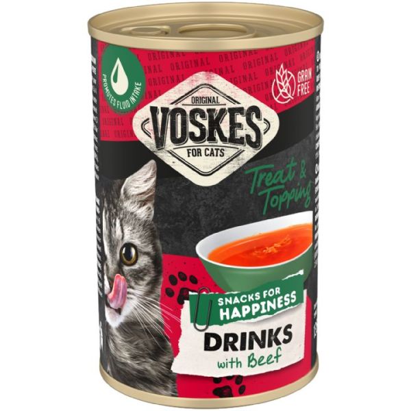 VOSKES KEDİ ÇORBASI BİFTEKLİ 135ML*24..(739)