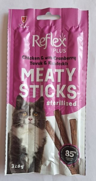 REF.KEDİ ÖDÜL ÇUBUK STERİL TAVUKLU 3*5GR*35..(862)