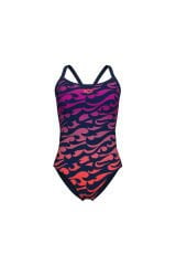 WOMEN'S ARENA SURFS UP SWIMSUIT LIGHTDROP BACK KADIN YÜZÜCÜ MAYOSU