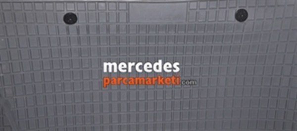 Mercedes E Serisi W124 Kasa Gri Yarım Havuzlu Kauçuk Paspas