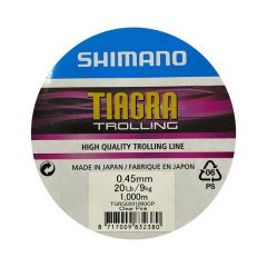 Shimano Tiagra Trolling 20LB-30LB-50LB 1000M Clear Pink