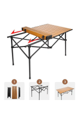 SHUFA Alüminyum Kamp Masası Xl Katlanabilir 95x 55 X 50cm