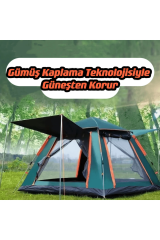SHUFA Tenteli 4 Kişilik Kamp Çadırı 210*210*140cm