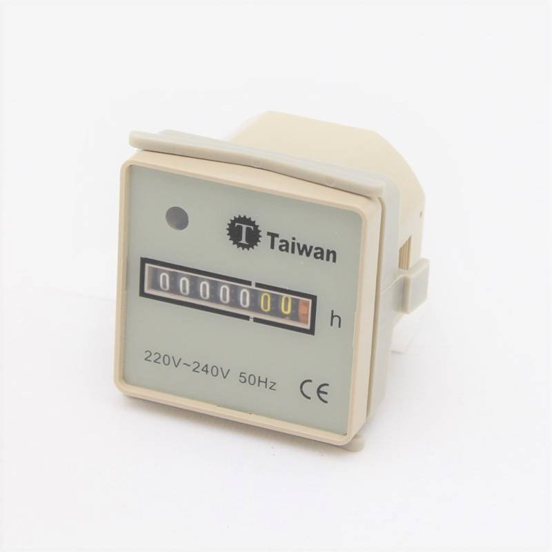 Taiwan Meters HM-1 Hour Meter 48 mm x 48 mm