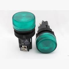 Tianyi Lay5-EV163 22 mm 220V Yeşil Neon Sinyal Lambası