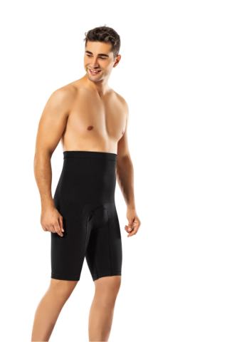 Erkek Toparlayıcı Sıkılaştırıcı Boxer Korse Siyah Renk