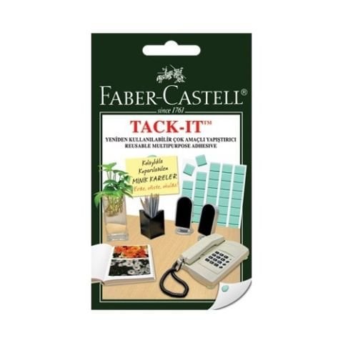 Faber Castell Tack-It Hamur Yapıştırıcı 90 Adet Yeşil